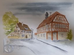 | Einhausen | Architektur | Gemälde | Altes Rathaus