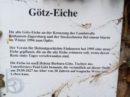 | Einhausen | Schilda | Götz-Eiche