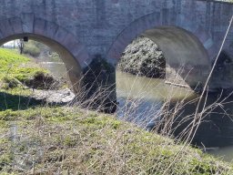 | Einhausen |Wattenheimer-Brücke |Seitenansicht